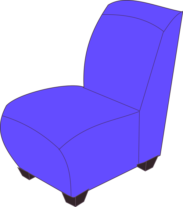 Blue Chair PNG Clip art