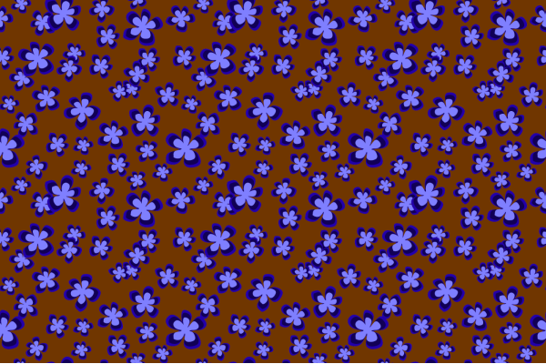 Blue Floral Vine PNG Clip art