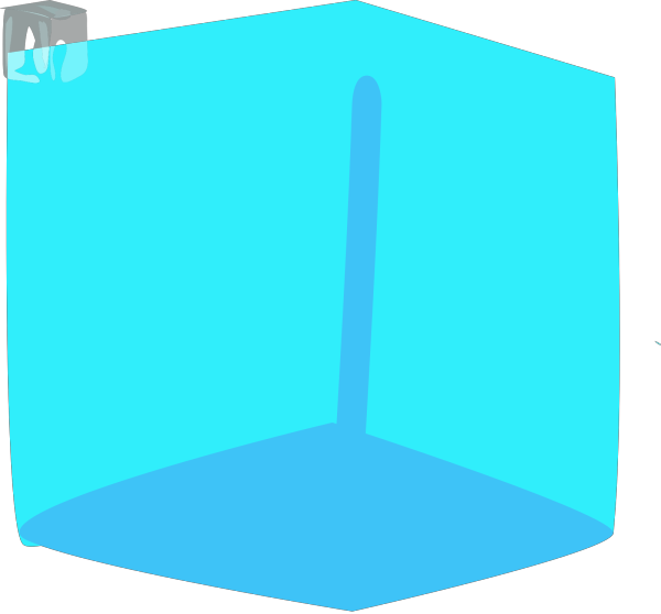 Blue Cube PNG Clip art