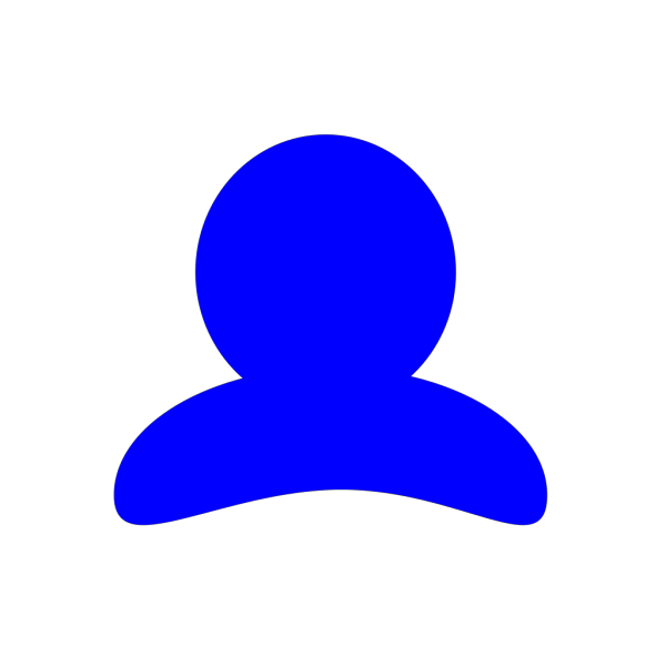 Blue User Icon PNG Clip art