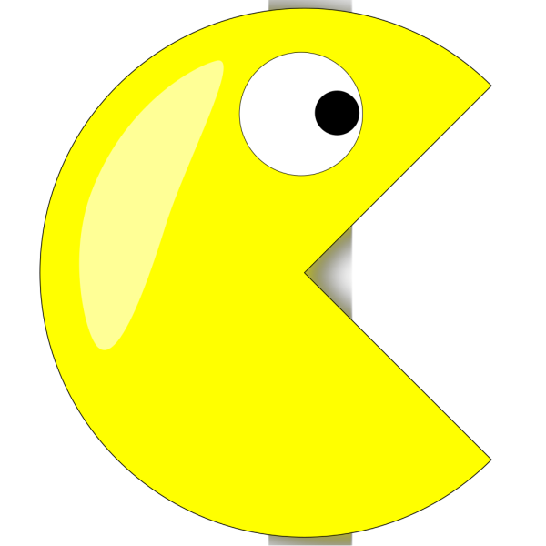 Blue Pacman Ghost PNG Clip art