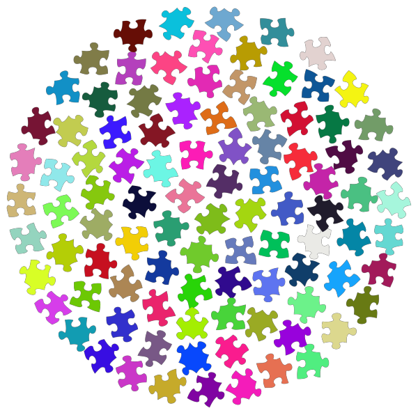 Square Jigsaw Puzzle PNG Clip art