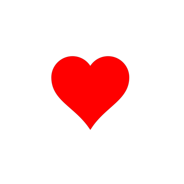 Redone Red Heart PNG Clip art