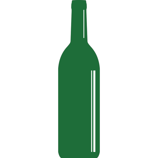 Dark Blue Wine Bottle PNG Clip art