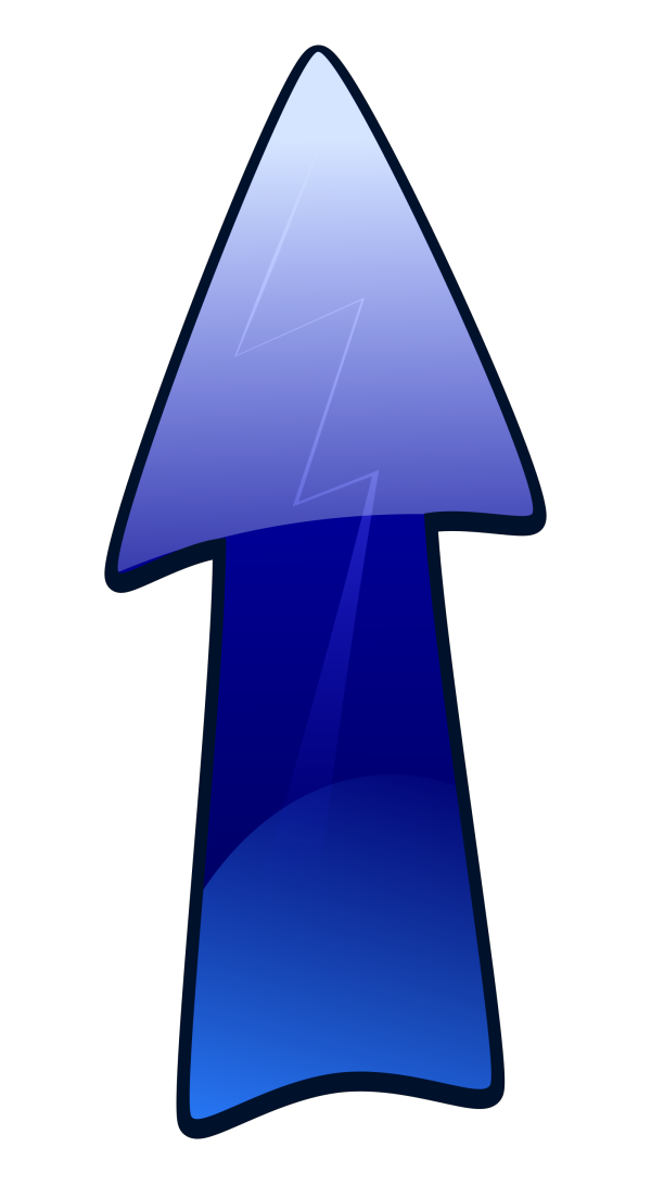 Button Blue Arrow Down X PNG Clip art