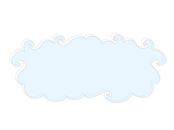Cloud Blue PNG Clip art