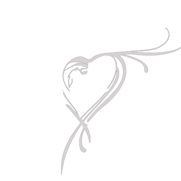 Heart Scroll PNG Clip art