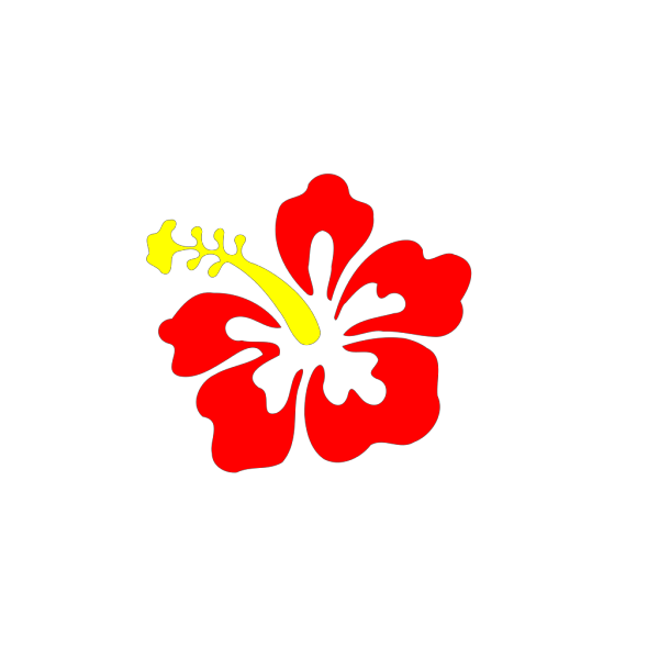 Hibiscus Flower PNG Clip art