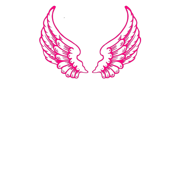 Pink Guardian Angel Wings PNG Clip art