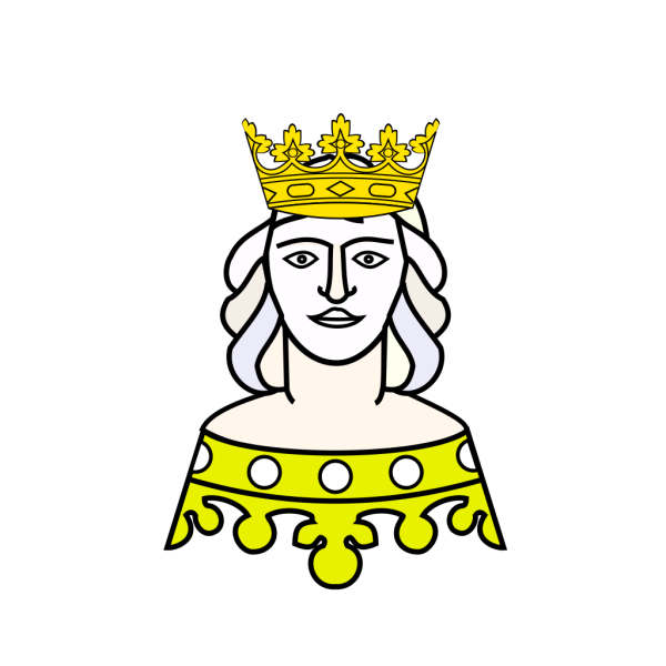 Queen Crown Gray Blue PNG Clip art