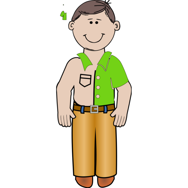 Daddy Standing 02 PNG Clip art