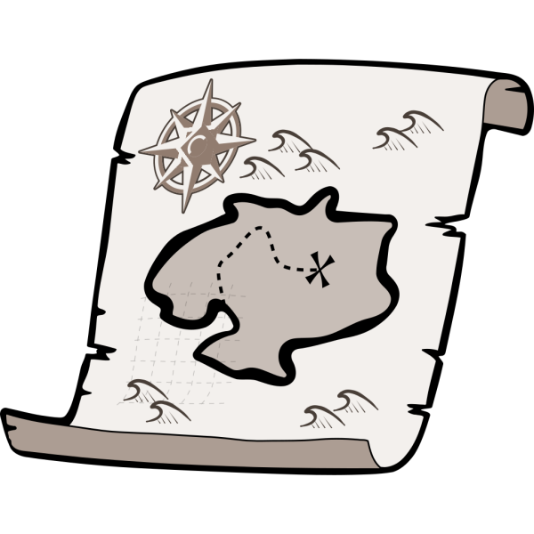 Treasure Map PNG Clip art
