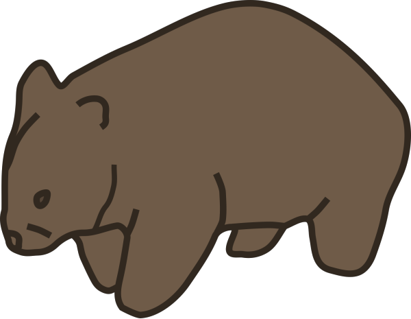 Wombat PNG Clip art