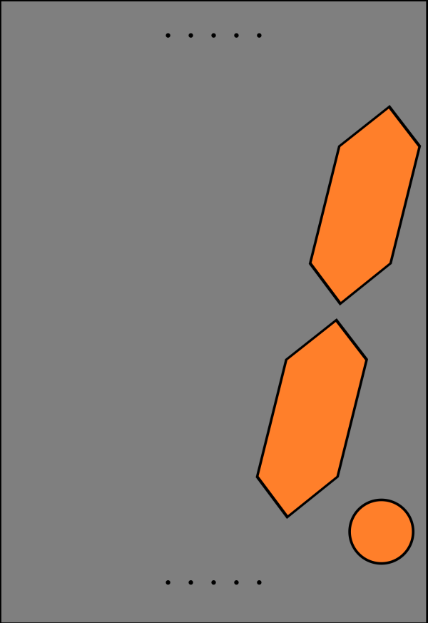 Orange Rectangle Button PNG Clip art