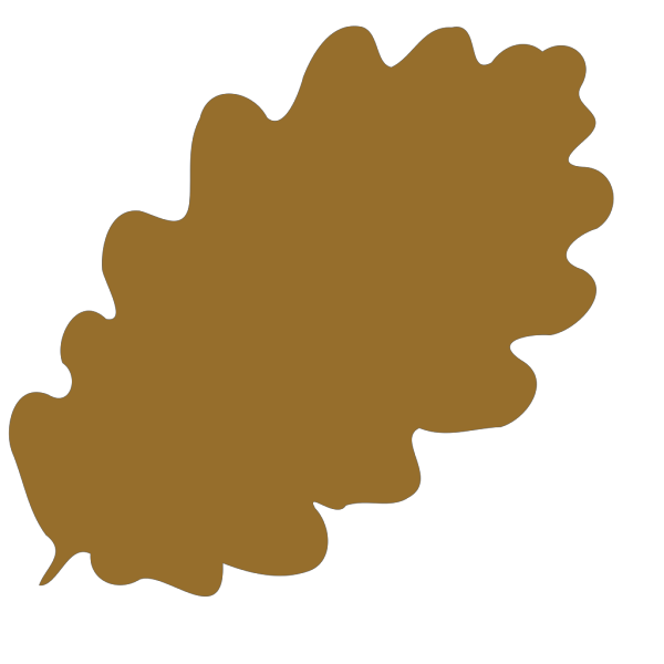 Light Brown Leaf PNG Clip art