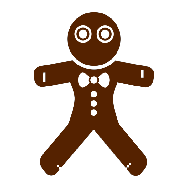 Gingerbread Man PNG Clip art
