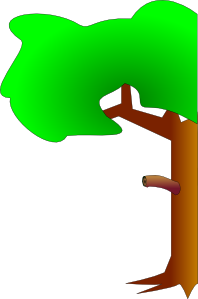 Panda On A Tree PNG image