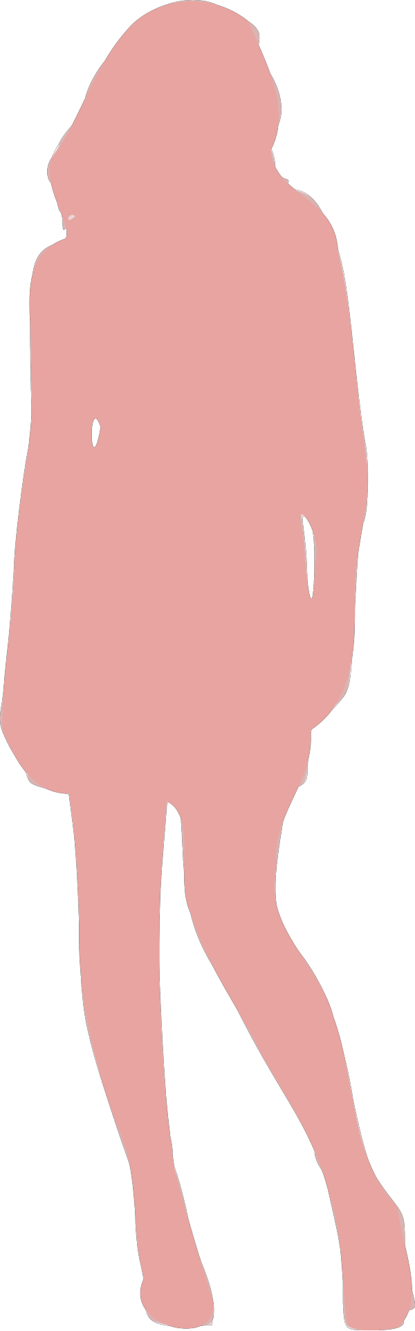 Person In Pink PNG Clip art