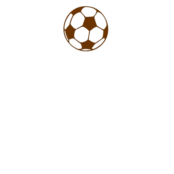 Brown Soccer Ball PNG Clip art