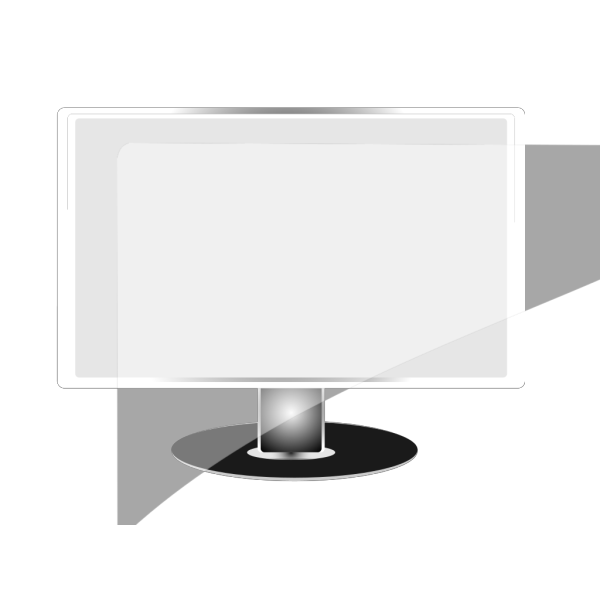 Computer Monitor - Brown PNG Clip art