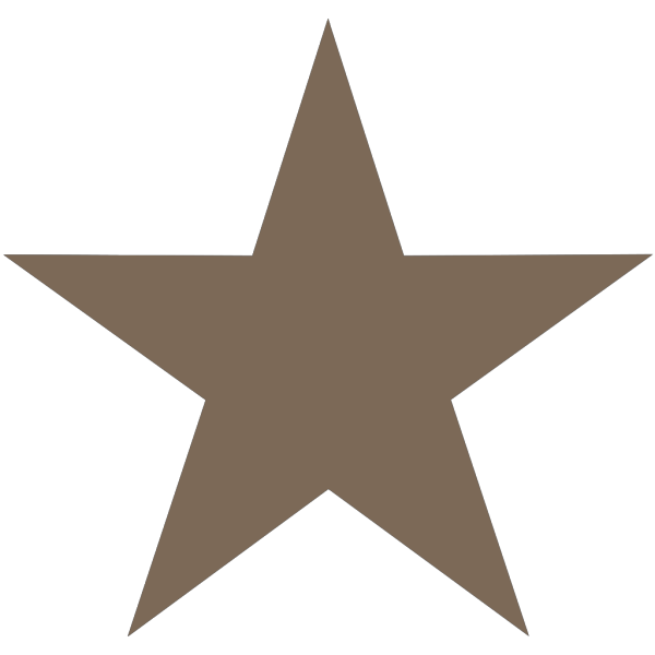 Brown Star Star PNG Clip art