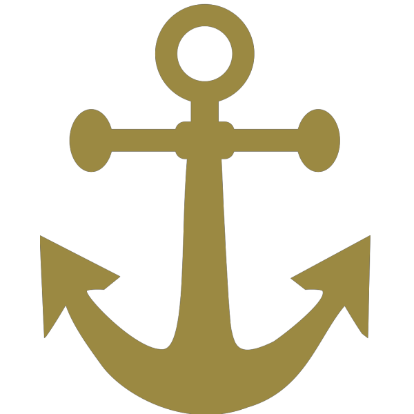 Brown Anchor PNG Clip art