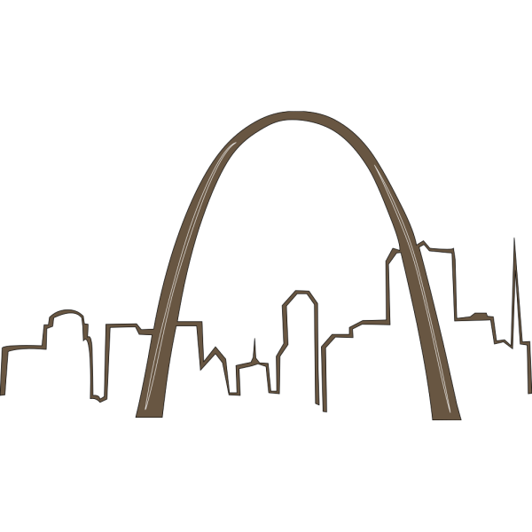 St Louis Arch PNG Clip art