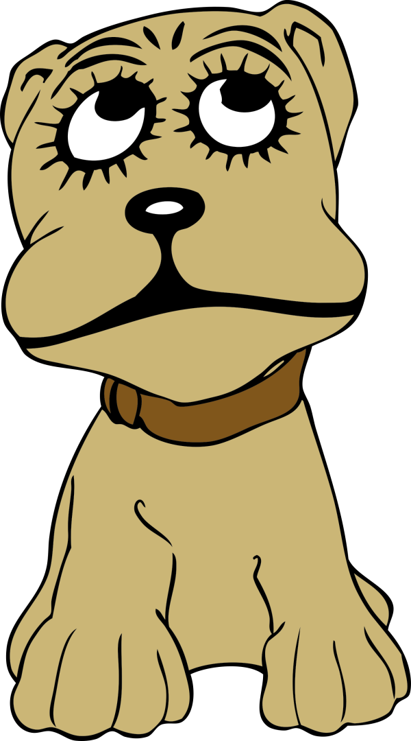 Cartoon Dog Face PNG Clip art