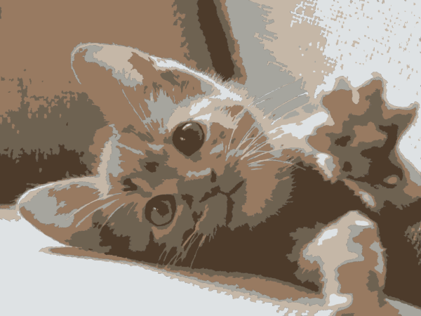 Brown Dancing Cat PNG Clip art