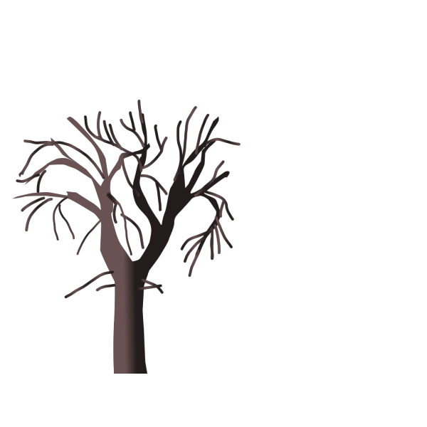 Brown Tree Bare PNG Clip art