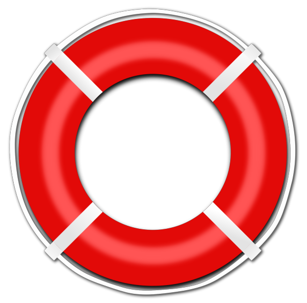 Lifesaver Redwhiteblue PNG Clip art
