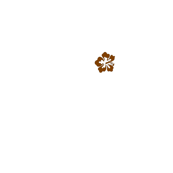 Brown Hibiscus PNG Clip art