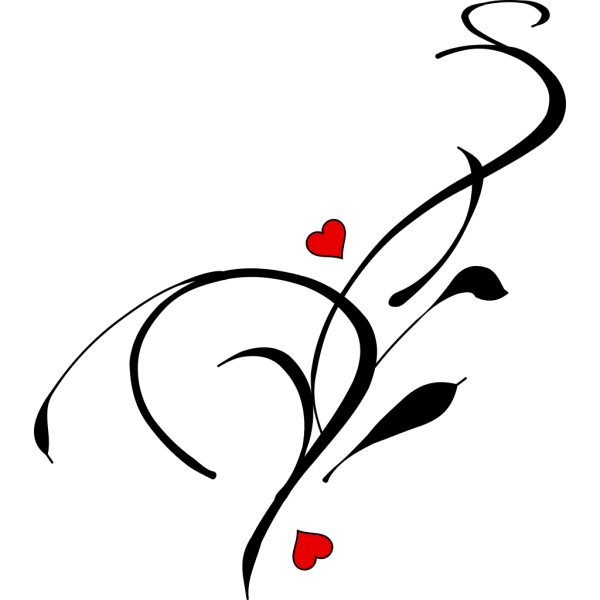 Vine Heart PNG Clip art