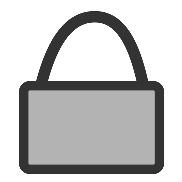 Brown Locked Square Button PNG images