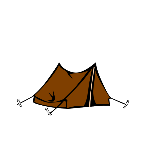 Brown Tent PNG Clip art