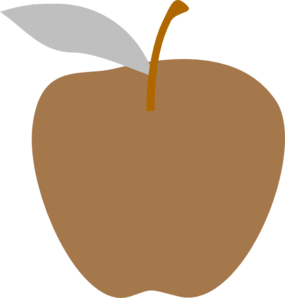 Brown Apple PNG Clip art