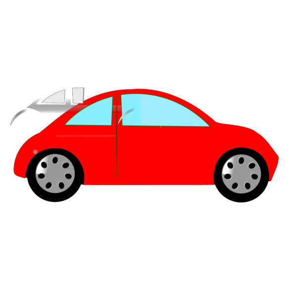 Red Car Bug PNG Clip art