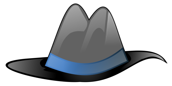 Brown Fedora Hat PNG Clip art