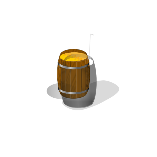 Wooden Barrel PNG Clip art