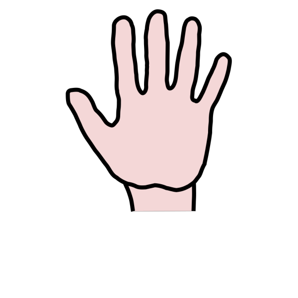 Open Hand PNG Clip art