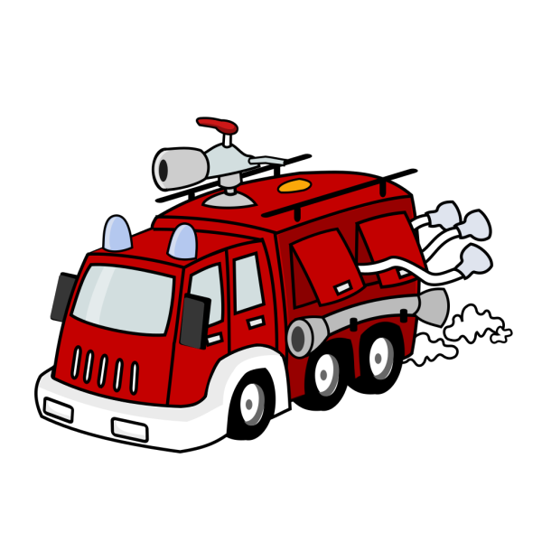 Red Firetruck PNG Clip art