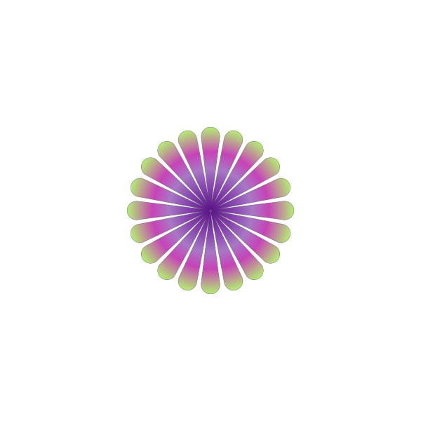Purple Daisy Flower,  PNG Clip art
