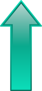 Arrow-up-seagreen PNG Clip art