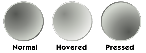 White Button PNG Clip art