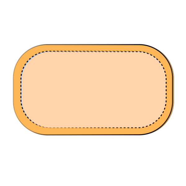 Yellow Button Packet2 PNG Clip art