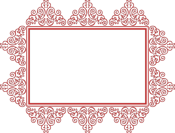 Red Rectangle Glosy PNG Clip art