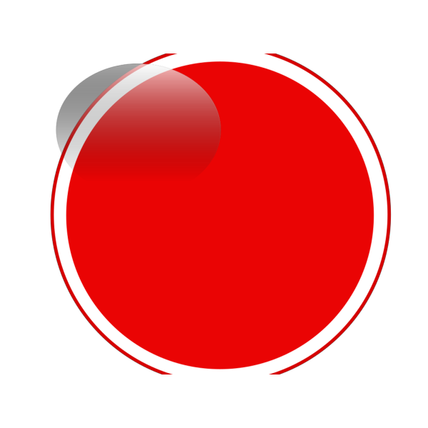 Glossy Red Icon Button PNG Clip art