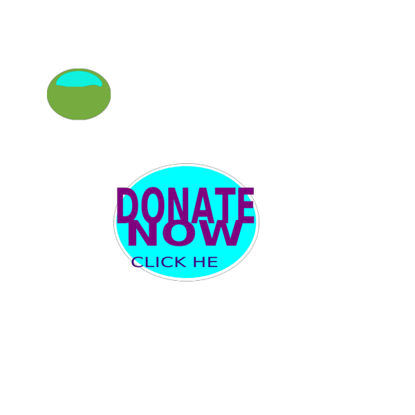 Round Small Donate Button PNG Clip art