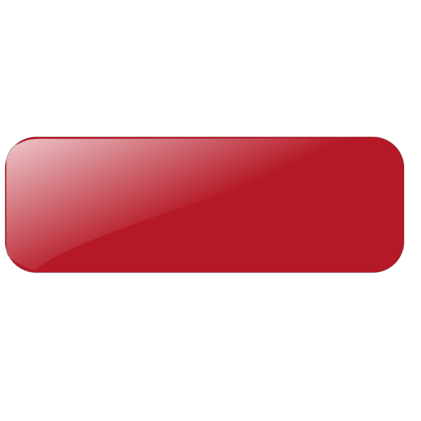 Blank Red Button Rect PNG Clip art