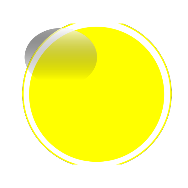 Glossy Yellow Icon Button PNG Clip art